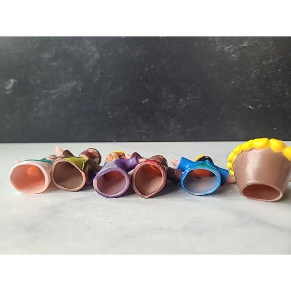 Nativity Plastic Finger Puppet Set Vintage - Picture 9 of 10